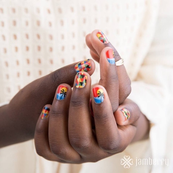 Jamberry Rio Sunset - Picture 3 of 3